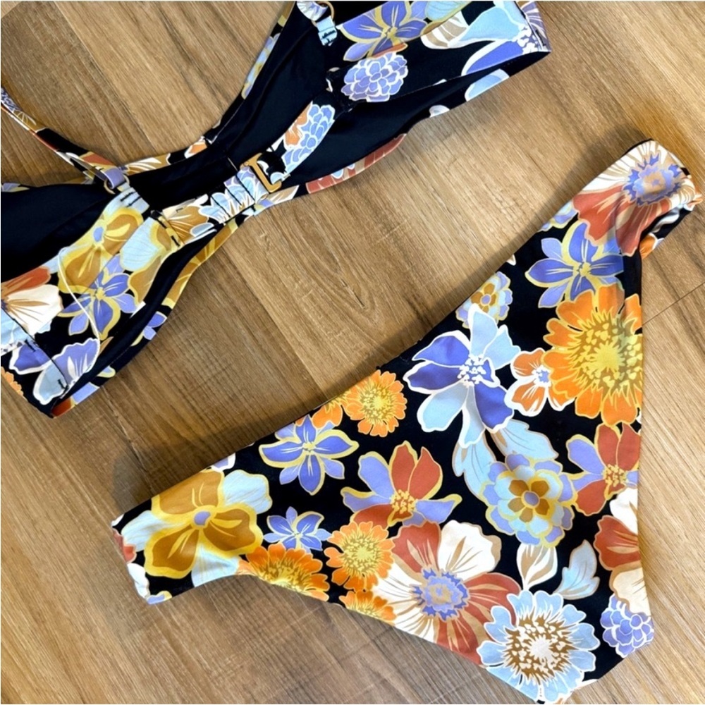 REVOLVE L*Space Alec Floral Bikini Set M/L NWT - Picture 7 of 11